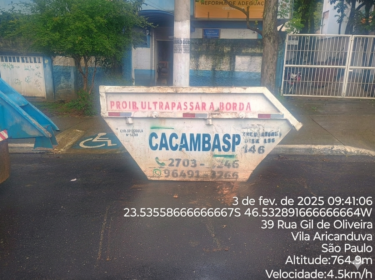 Obra residencial Zona Leste